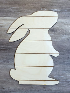 Bunny Shiplap Pattern SVG